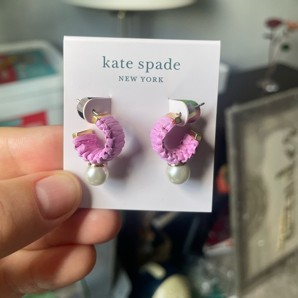 Kate Spade Hoop Earrings - new